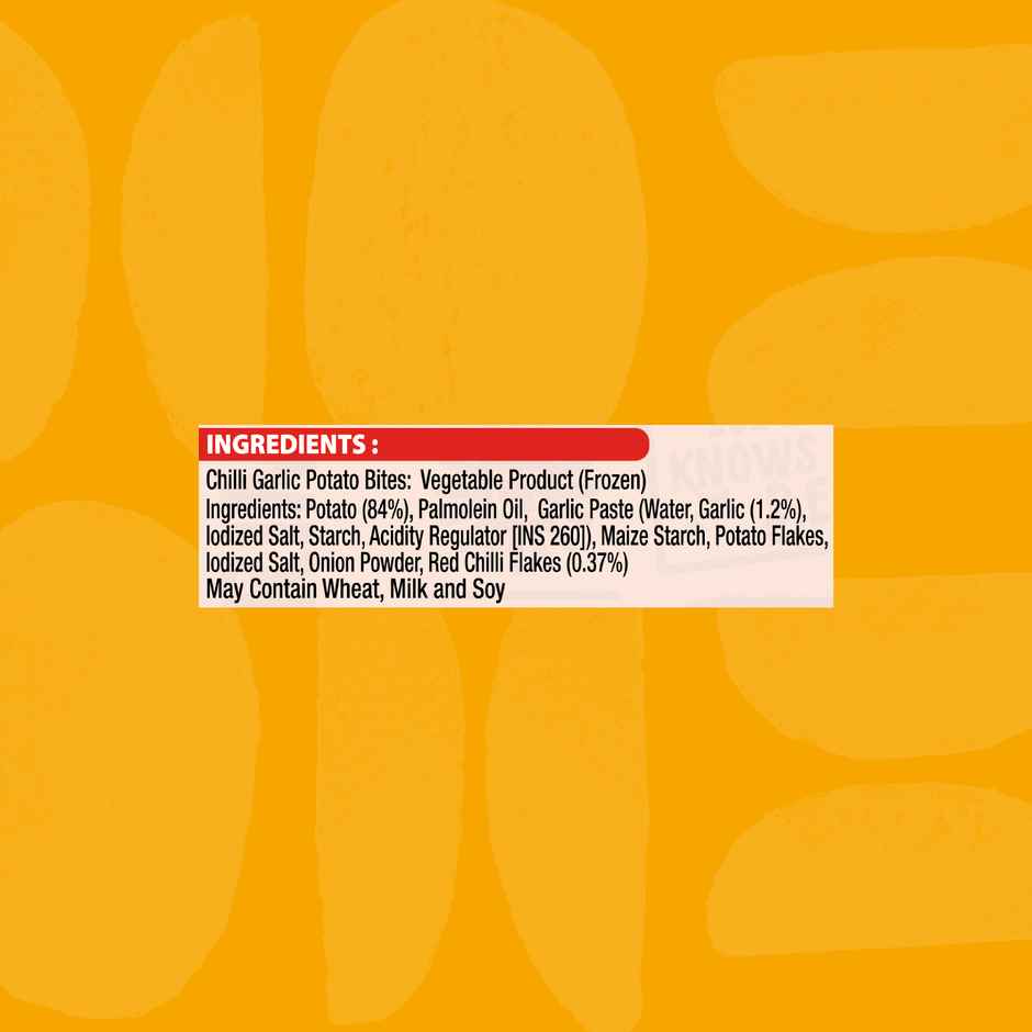 McCain Chilli Garlic Potato Bites | Party Snack