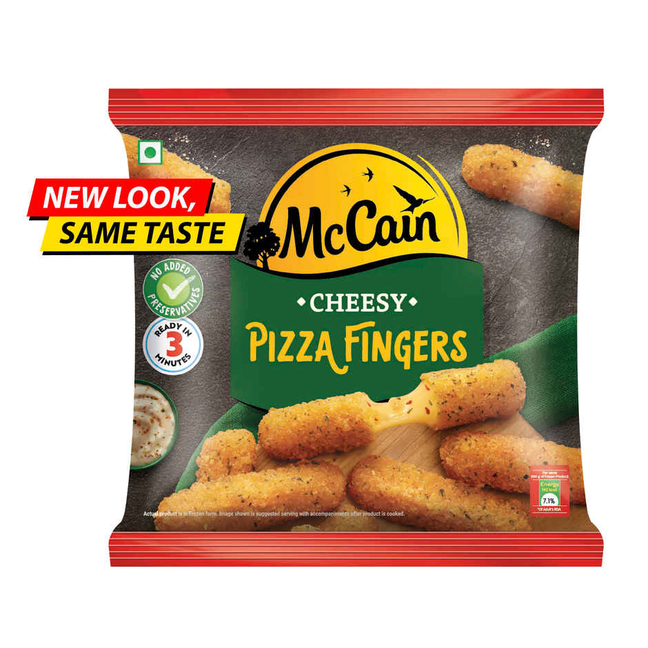 McCain Cheesy Pizza Finger | Ready To Cook Snack