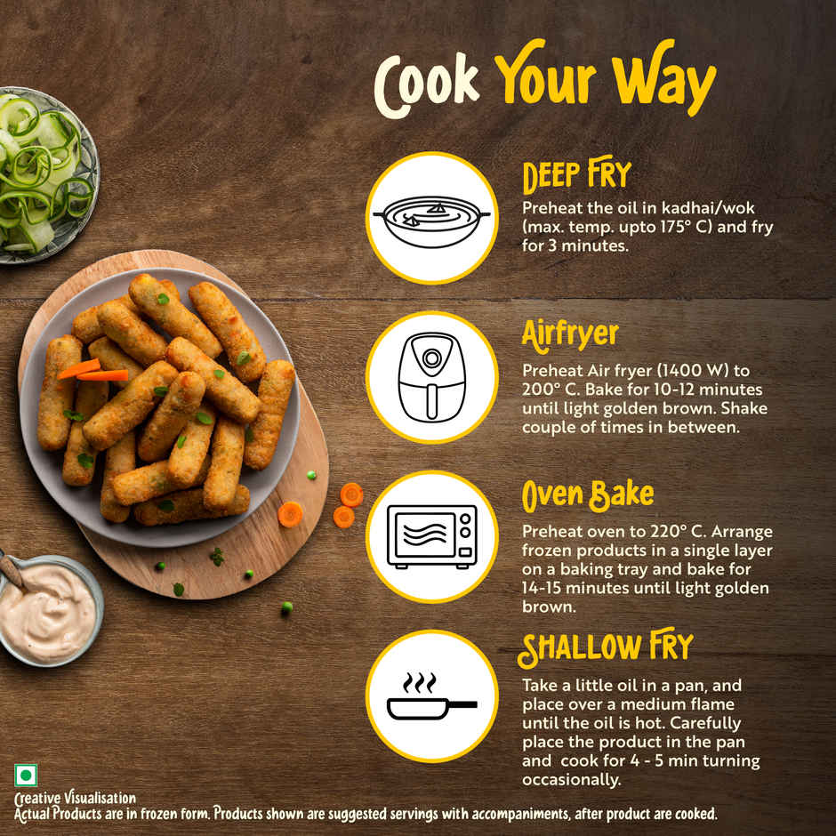 McCain Veggie Fingers Combo