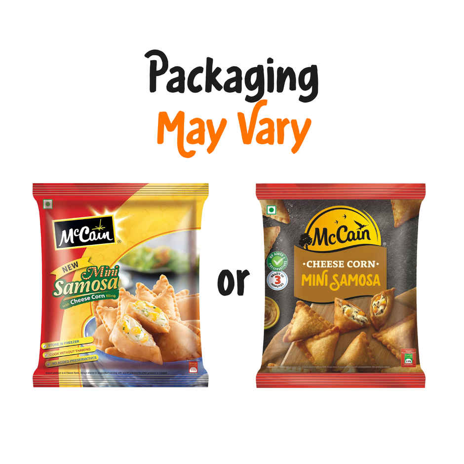 McCain Cheese Corn Mini Samosa | Crispy Snack