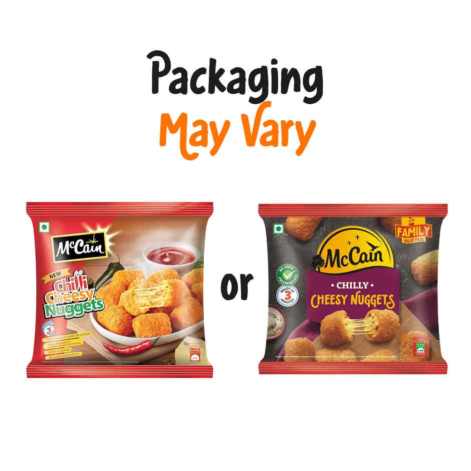 McCain Chilli Cheesy Nuggets | Frozen Ready To Cook