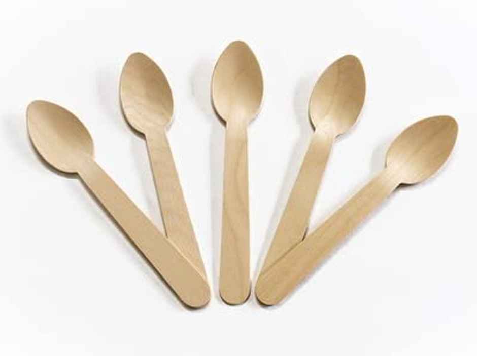 Wood Disposable Spoon | 140 mm