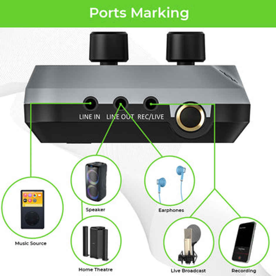 UltraProlink UM1002 SingAlong Portable Universal Wireless Karaoke Mixer with EchoDynamic Microphone