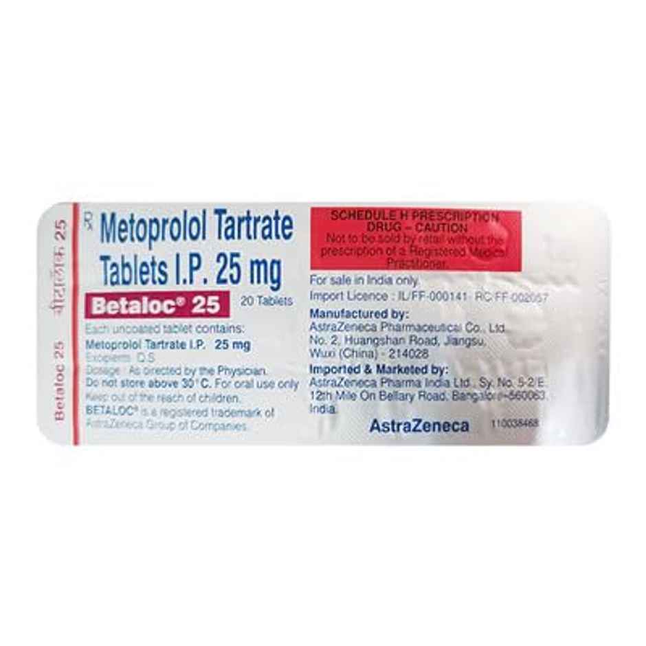 Betaloc 25 Tablet