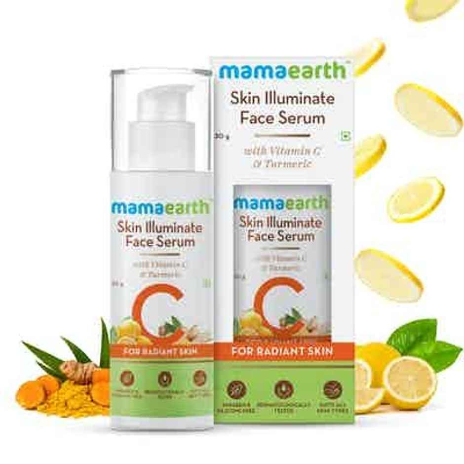 Mamaearth Skin Illuminate Face Serum With Vitamin C & Turmeric