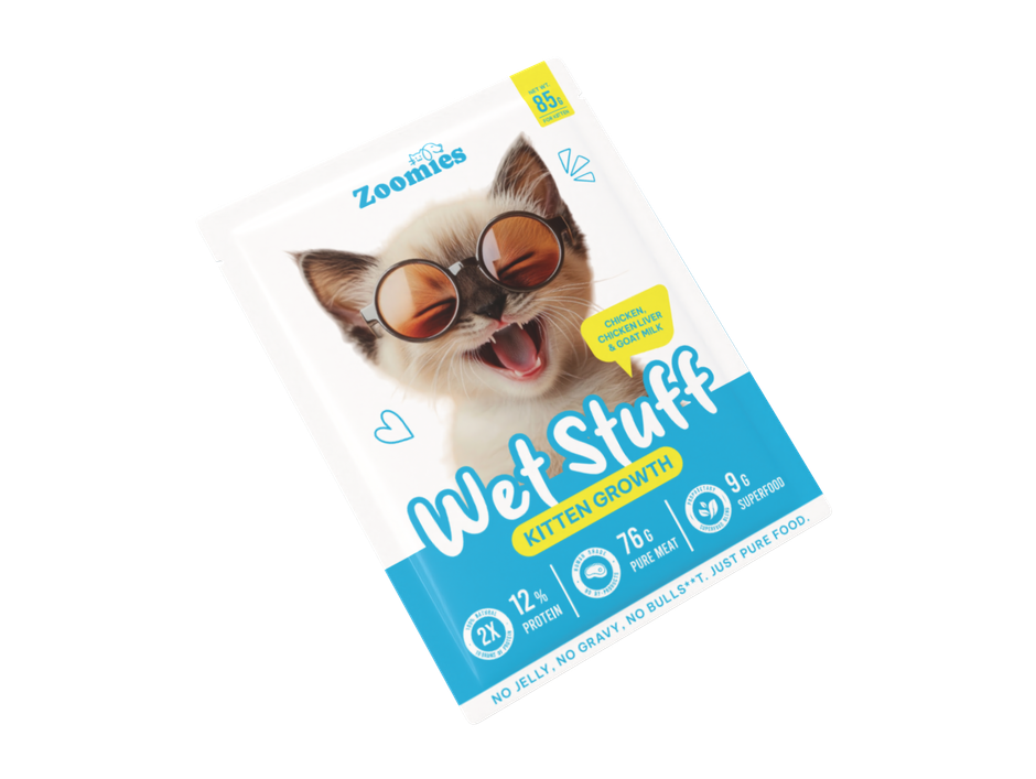 Zoomies Wet Stuff Kitten Growth Kitten Wet Food