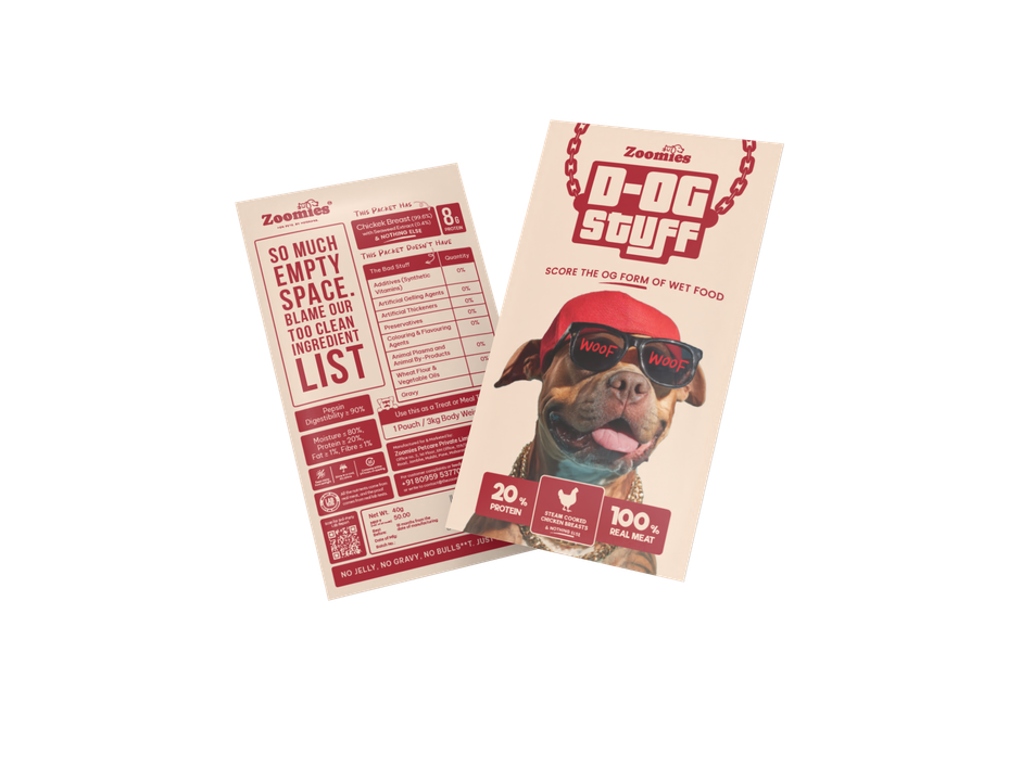 Zoomies D-OG Stuff Chicken Dog Wet Food