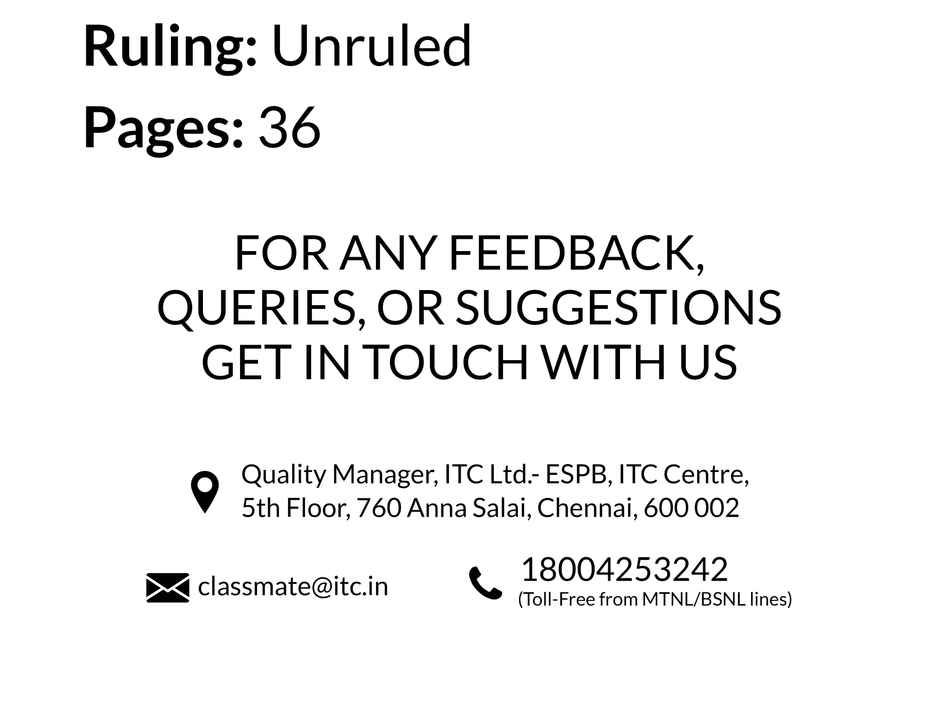 Classmate Drawing Book - 210 X 297 mm, Unruled - Assorted Designs Combo