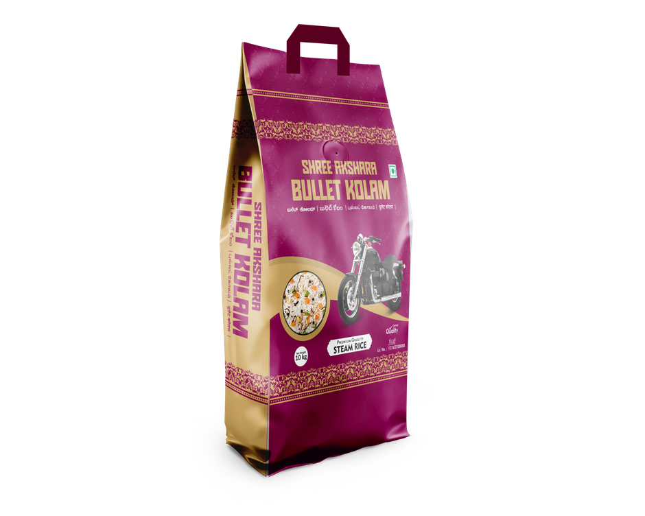 Shree Akshara Kolam Steam Rice