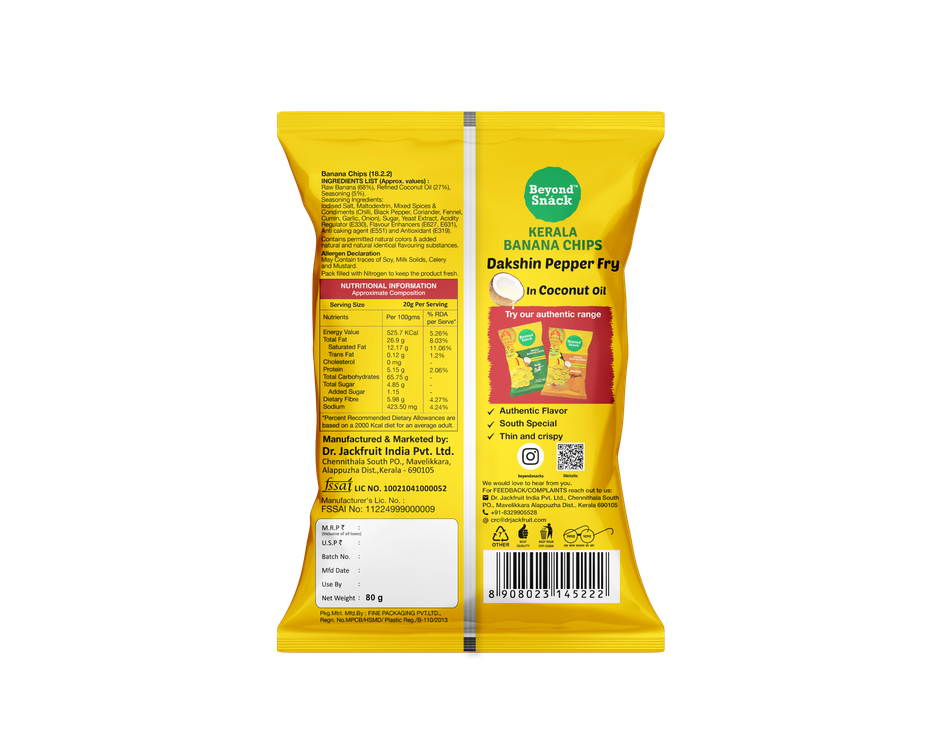 Beyond Snack Kerala Banana Chips Dakshin Pepperfry