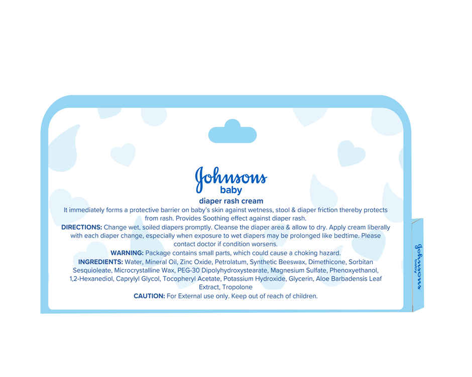 Johnson's Baby Diaper Rash Cream