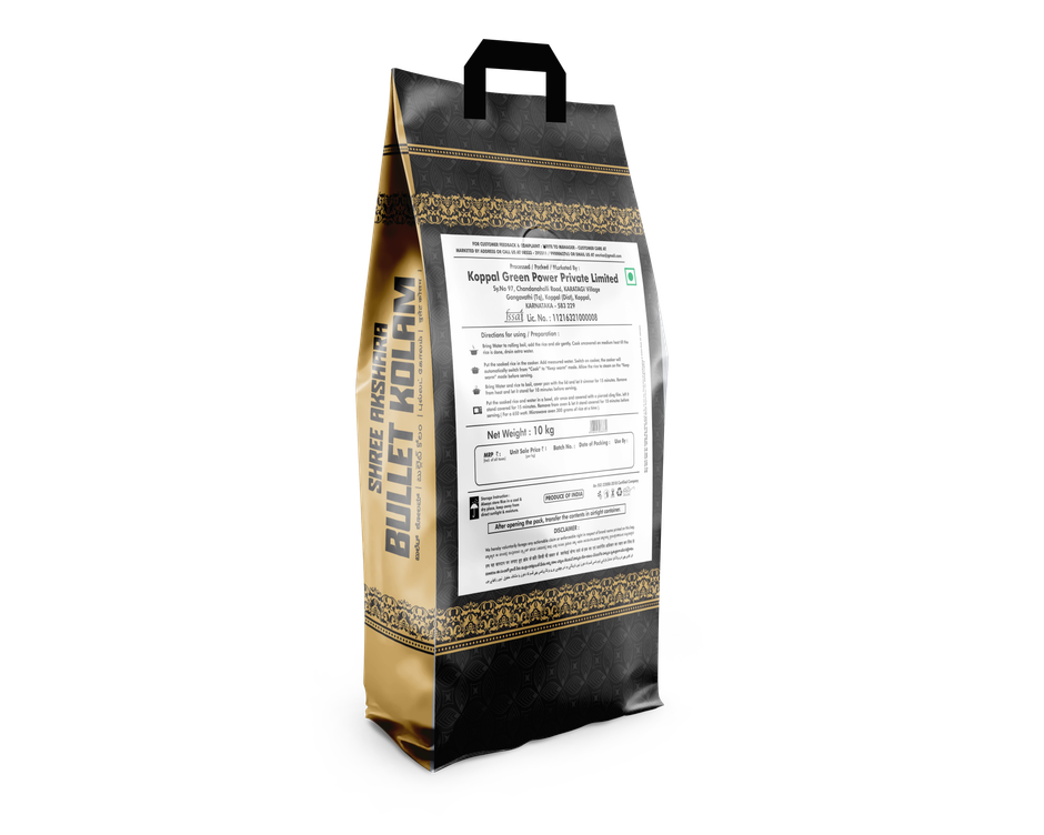 Shree Akshara Kolam Raw Rice