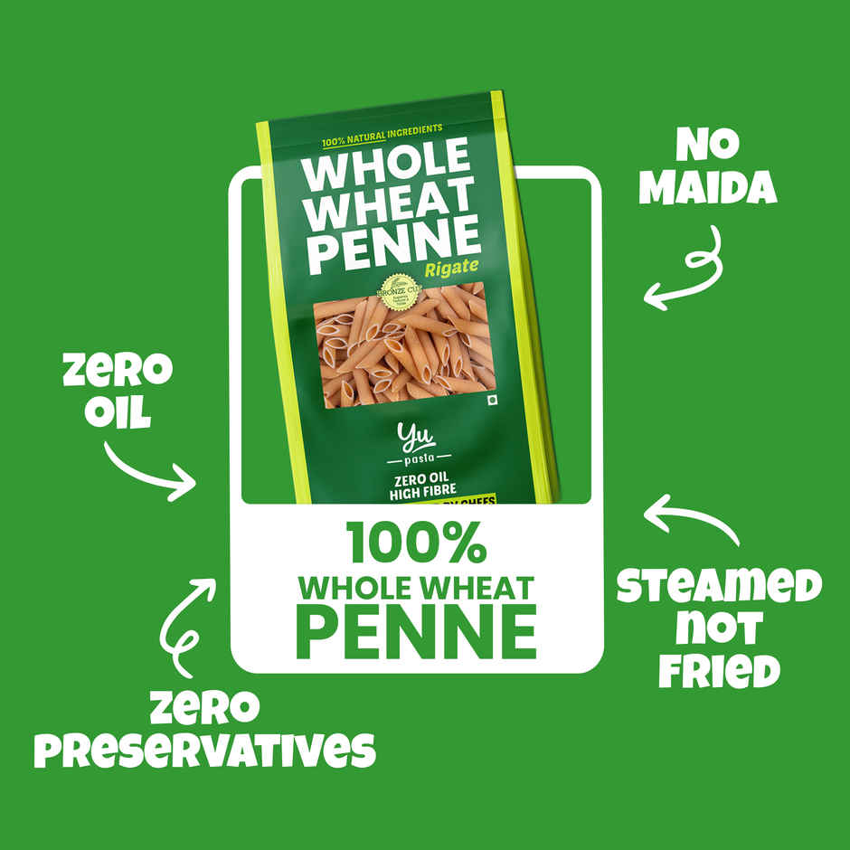 Yu Whole Wheat Penne Pasta