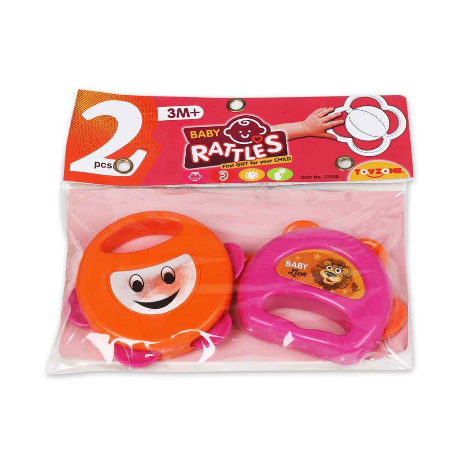 Toyzone 2 Piece Baby Rattles