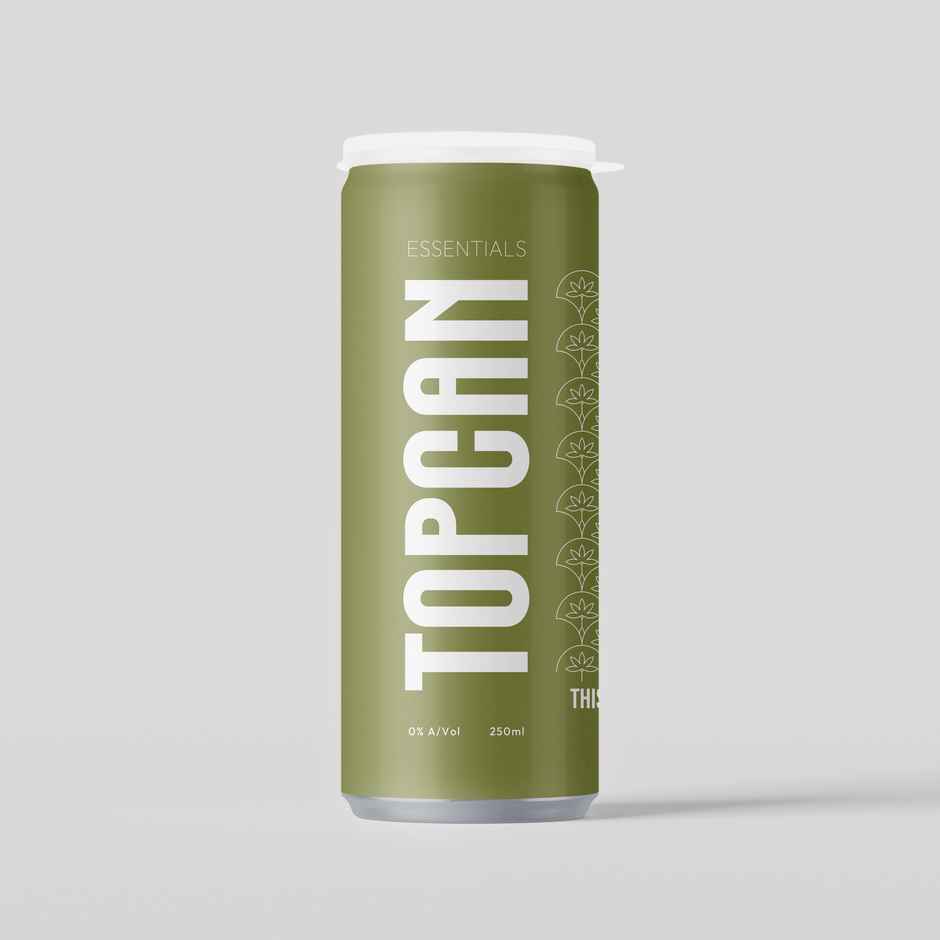 TOPCAN Ginger Ale With Caffeine - Carbonation That Doesn't Go Flat Combo