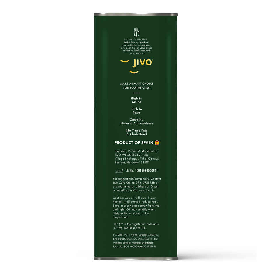 Jivo Extra Virgin Cooking Olive Oil
