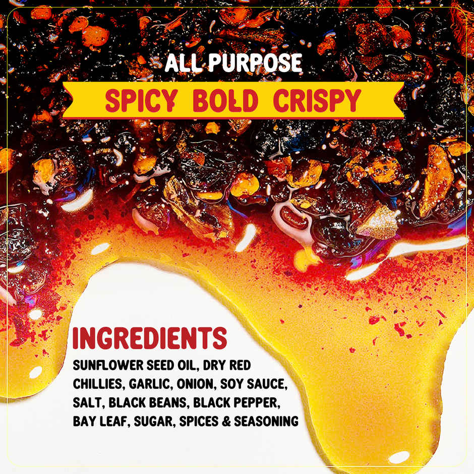 Yu All Purpose Chilli Oil | Crispy & Bold