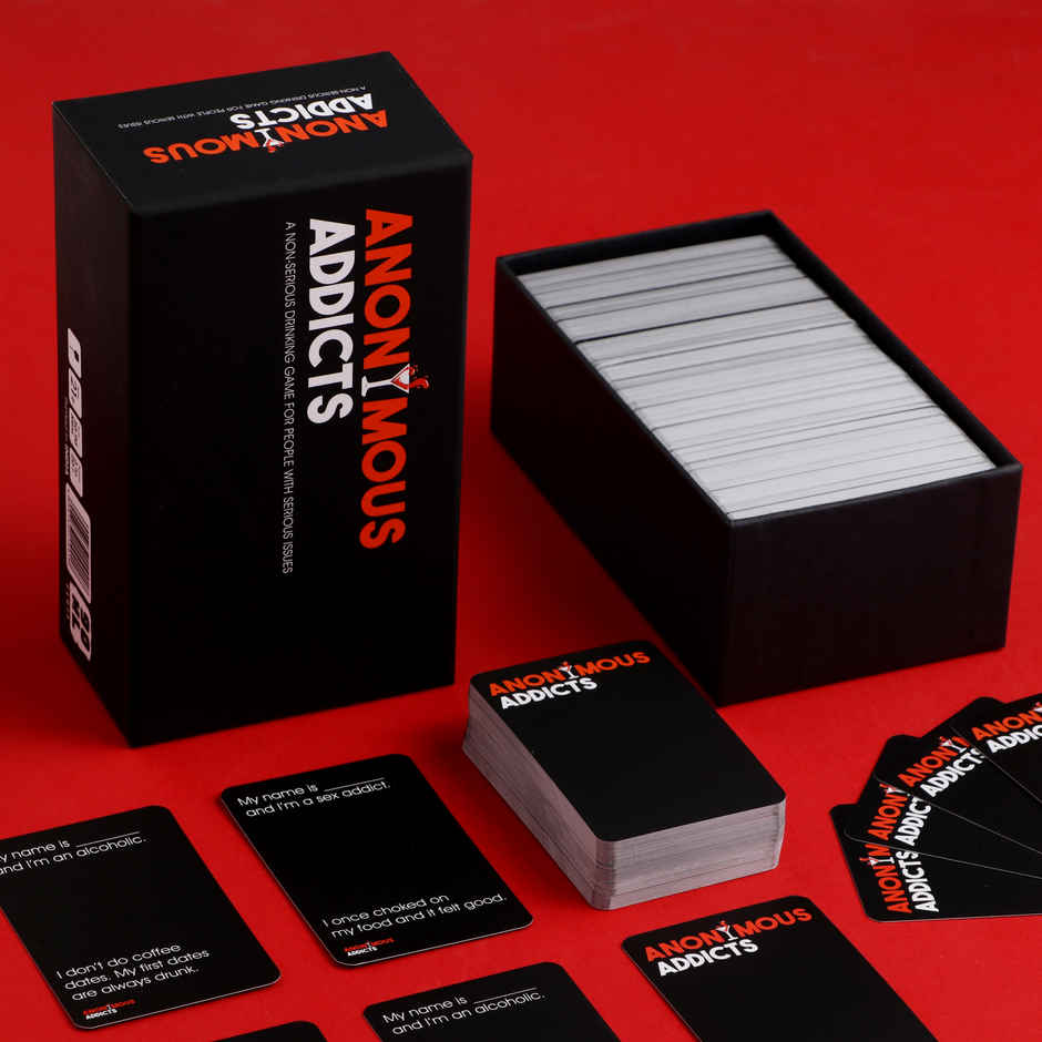 Anonymous Addicts Party Card Game | Card Game for Adults | Party Games | Propcon