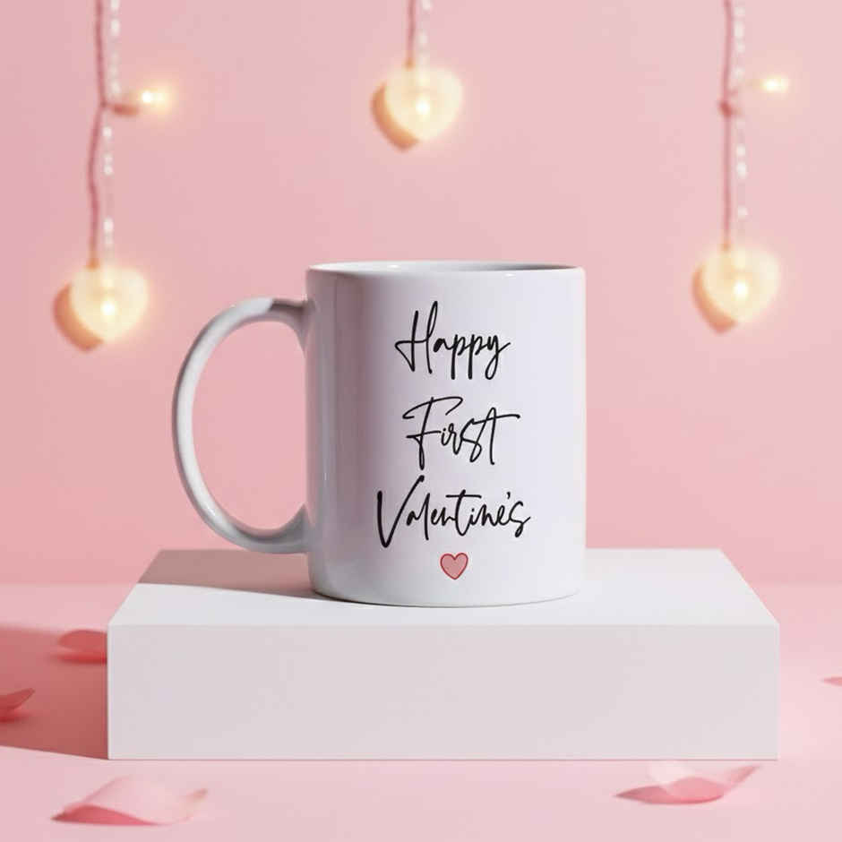 Happy First Valentine Mug | Oye Happy