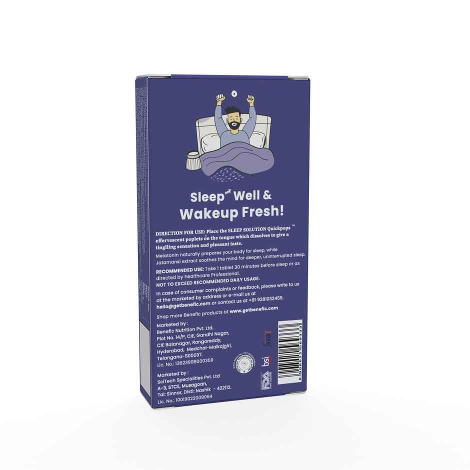 Benefic Sleep Solution Poplets