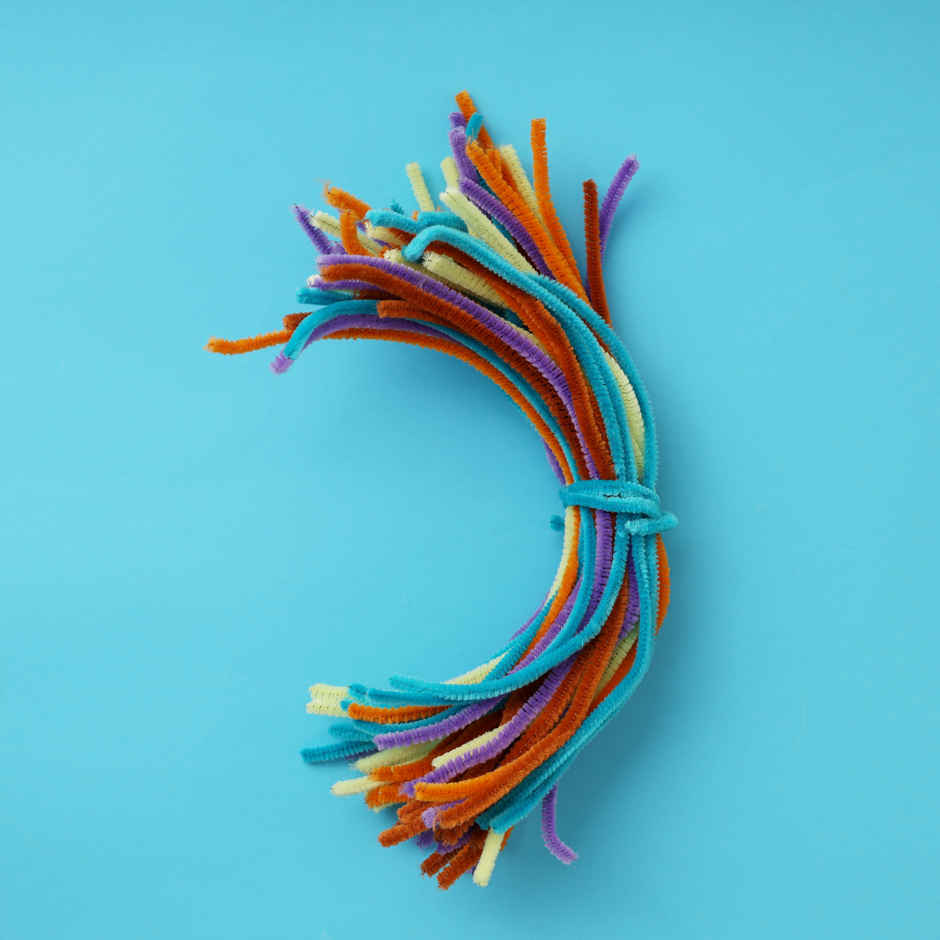 DIY Pipe Craft Kit | Creative Kit for Making Decorative Artwork | Oye Happy