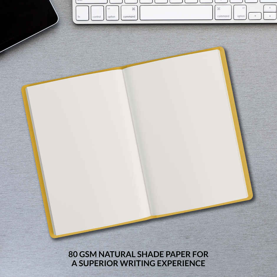 Paperkraft Unruled Debossed PU Notebook | 210 x 145 mm
