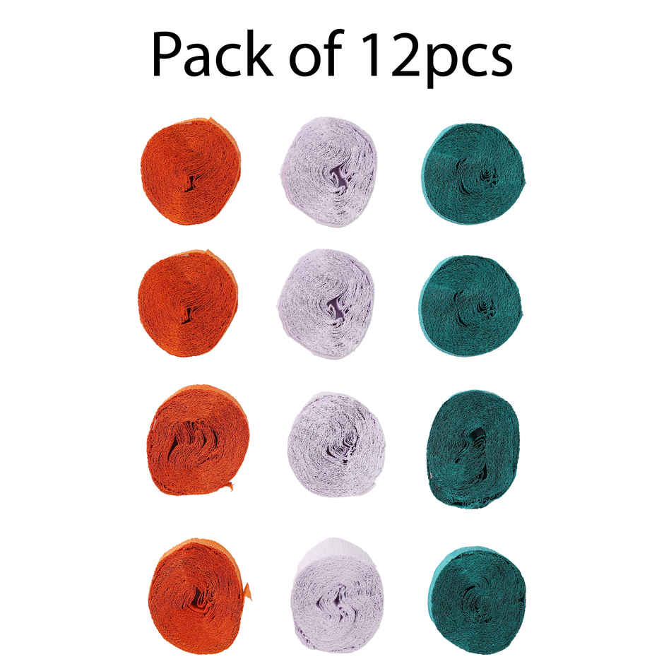 Tricolour Paper Crepe Rolls | Pack of 12 | Propcon