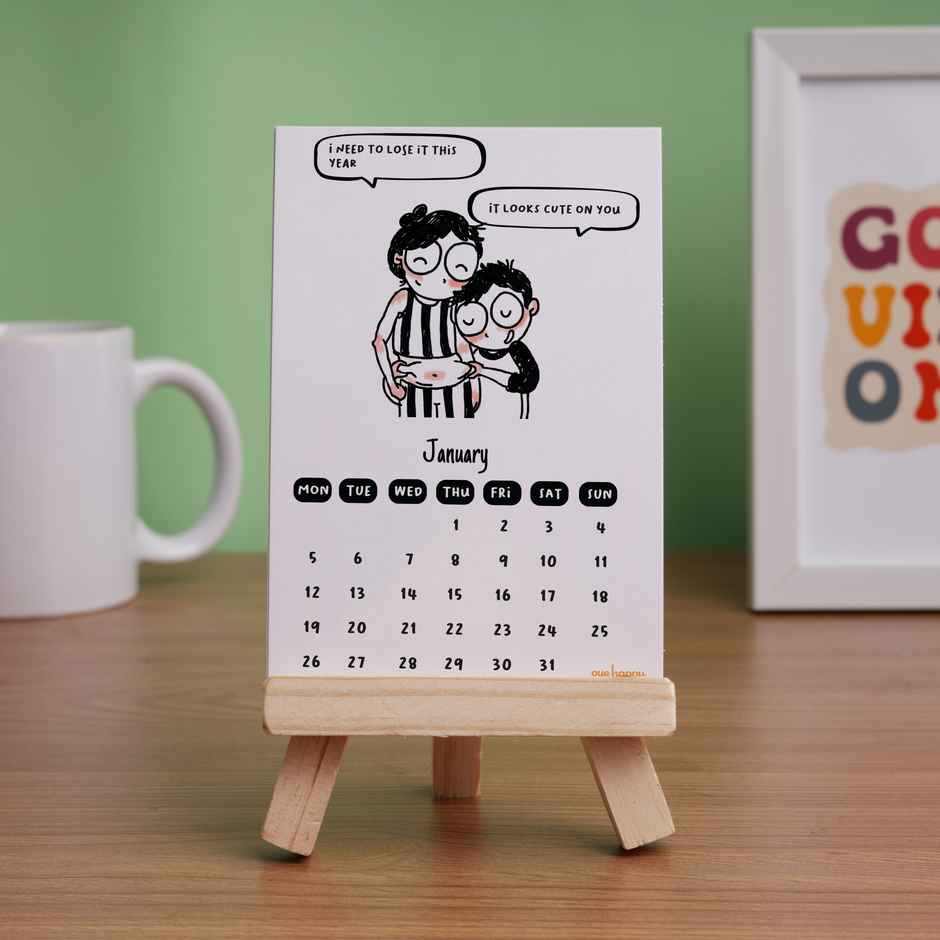 Cute Couples Calendar 2026 Perfect New Year Gift | Gifting Essential