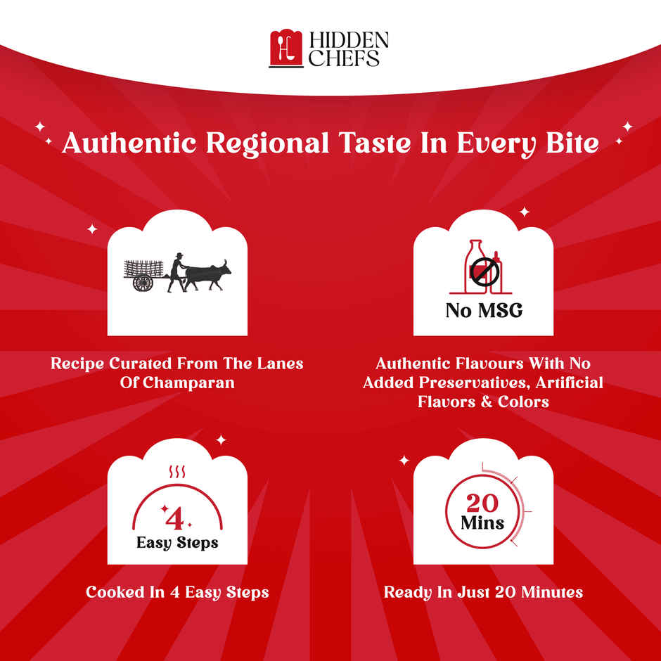 Hidden Chefs Champaran Chicken Masala Kit | Recipe Kit