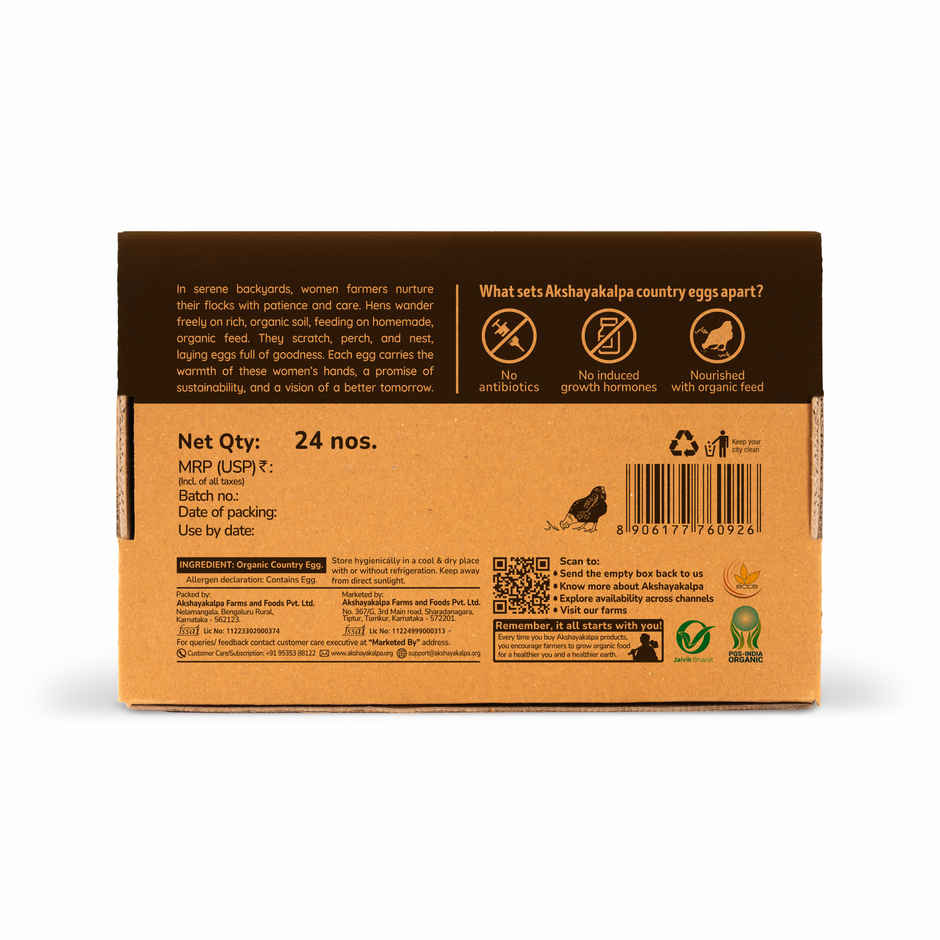 Akshayakalpa Organic Country Eggs