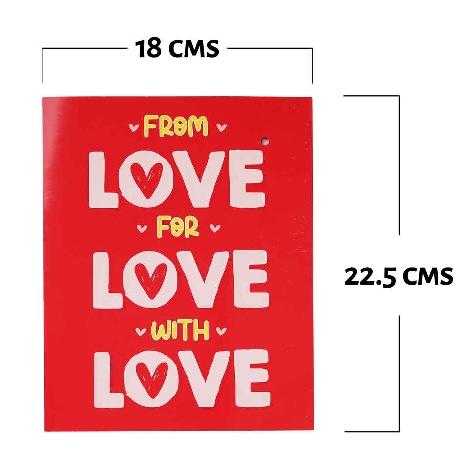 DIY Make Your Own Love Greeting Card Kit Oye Happy