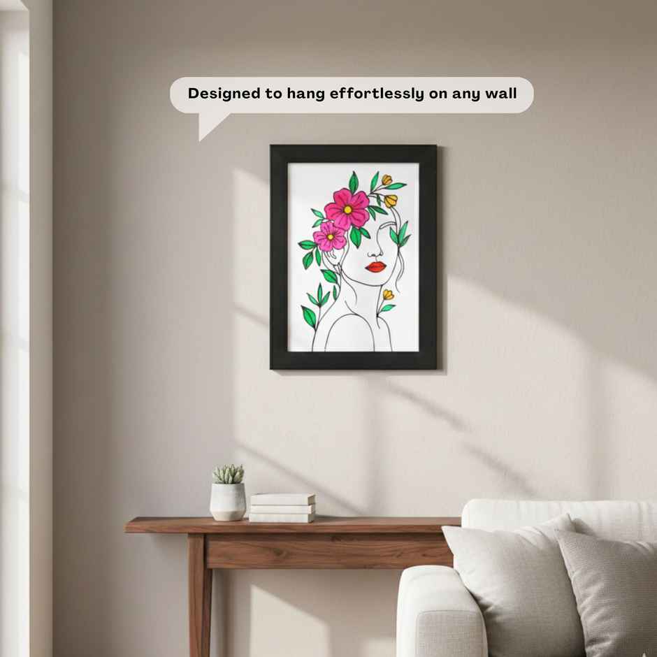 Glass Painting Kit | DIY Art Kit for Creating Custom Painted Glass Frame | Oye Happy