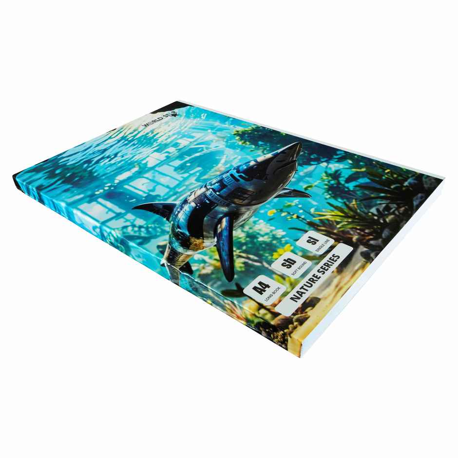 ABK A4 Long Book 21 x 29.66 Cms 360 Pages Single Pc | Assorted