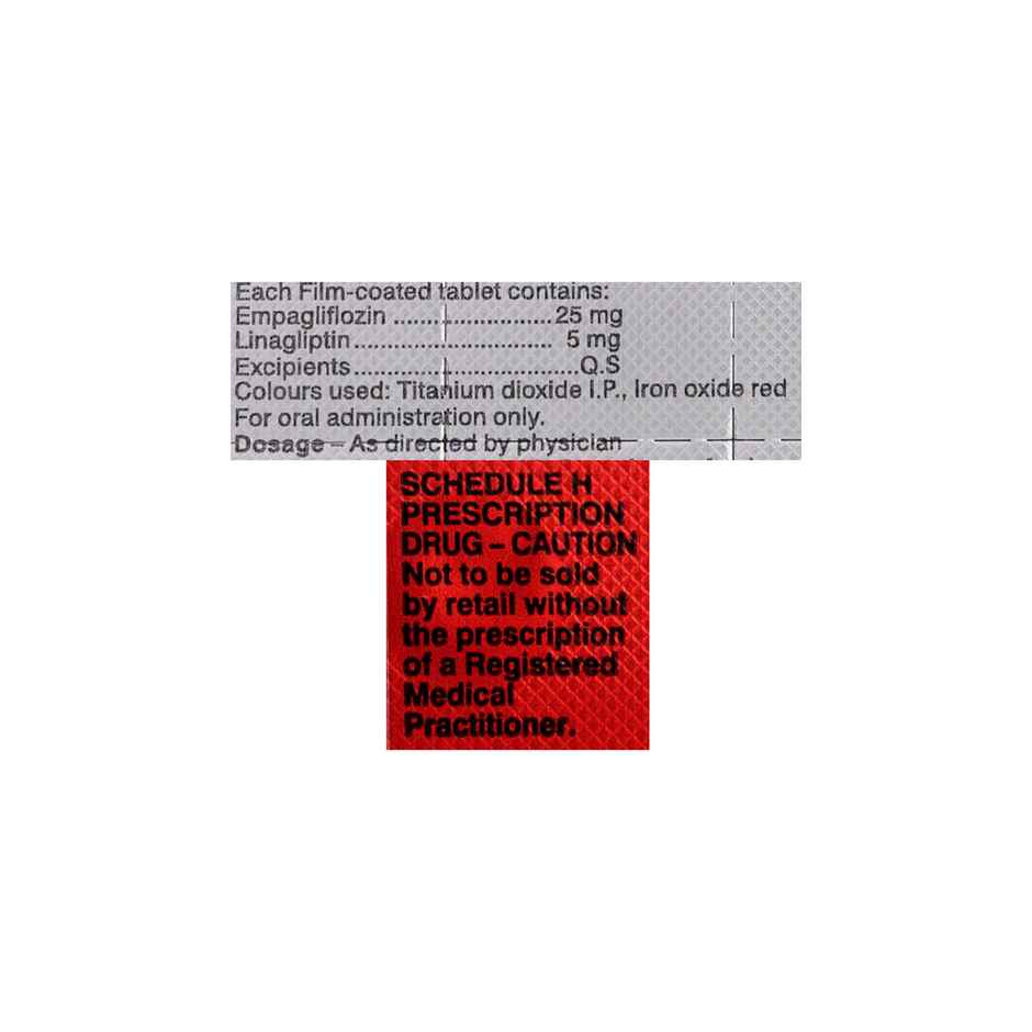 Xilingio 25mg/5mg Tablet