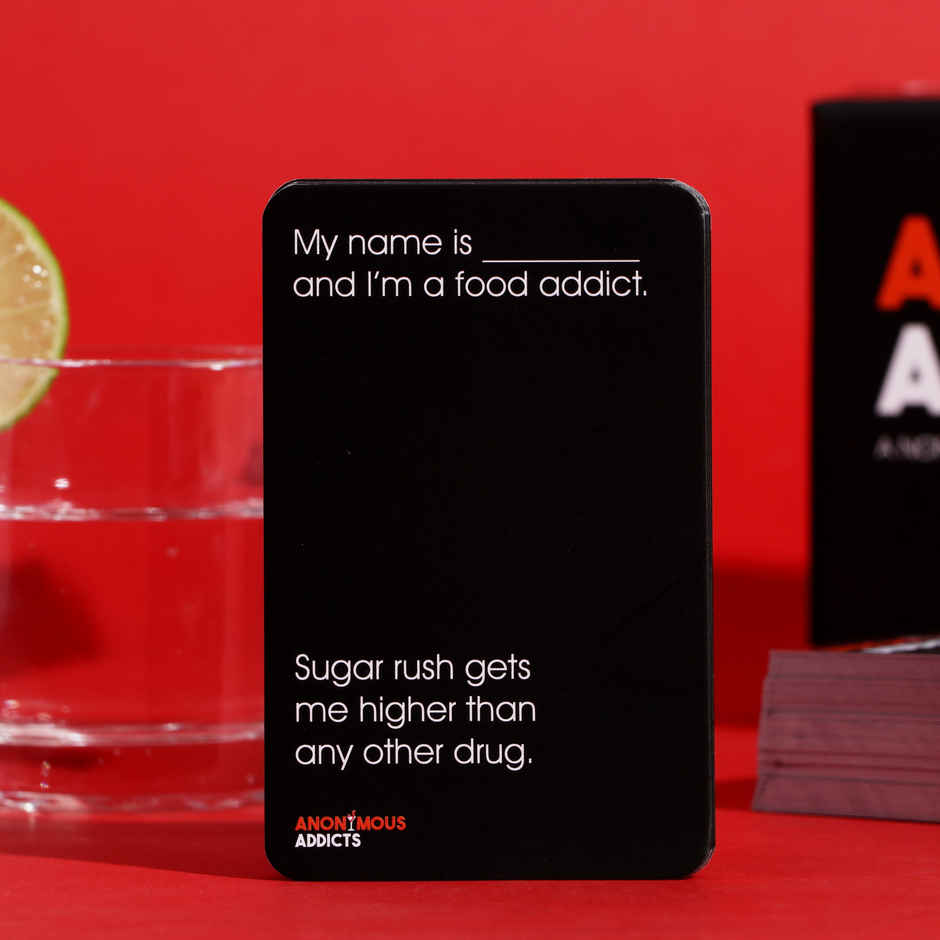 Anonymous Addicts Party Card Game | Card Game for Adults | Party Games | Propcon