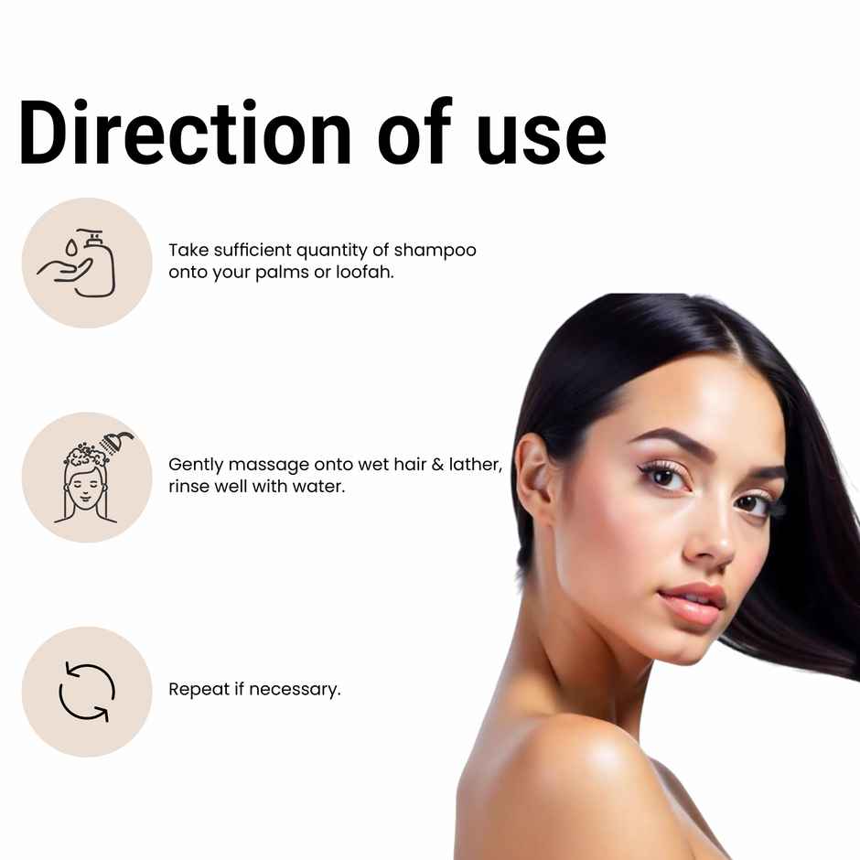 Multani Naturals Amla & Reetha Hair Shampoo | Thicker & Stronger Hair | SLS & Paraben Free