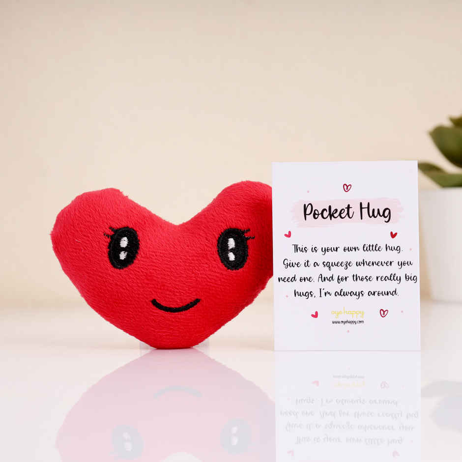 Cute Moments Gift Hamper with Heart Soft Toy and Coffee Mug | Ideal for Gifting | Oye Happy