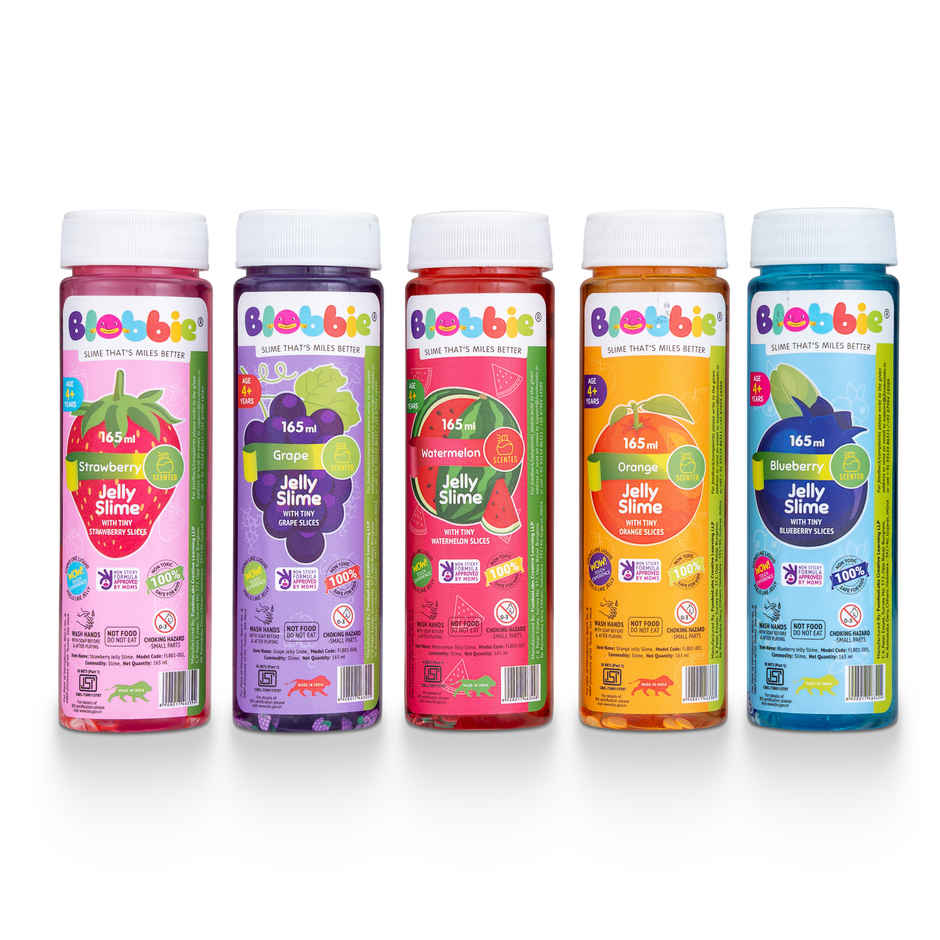 Hamleys' Blobbie Fruit Jelly Strawberry Slime