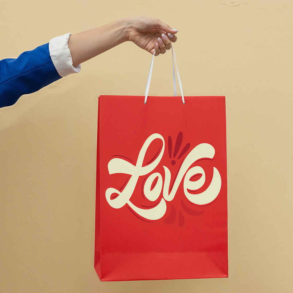 Gift with Love Gift Bag | Medium | 30 x 24 x 10 cm | Happy Mail