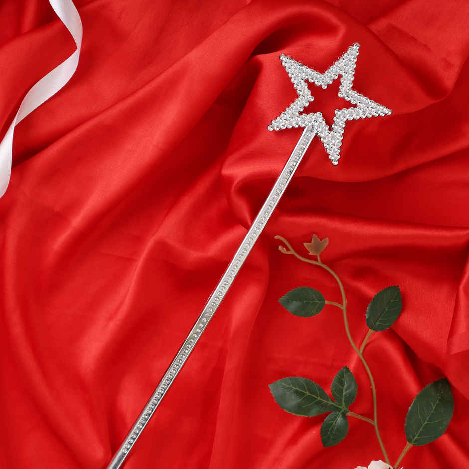 Silver Fairy Wand | Birthday Decoration | Party Needs | Propcon