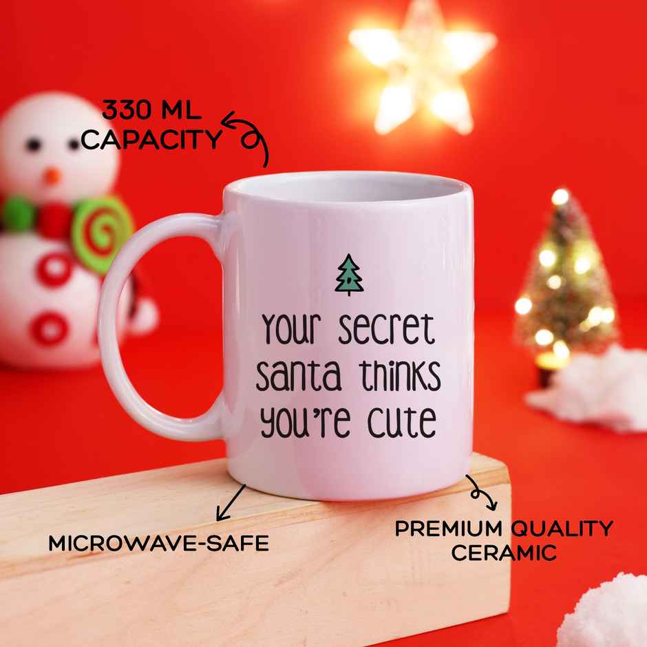 Cute Secret Santa Mug | Secret Santa Gift