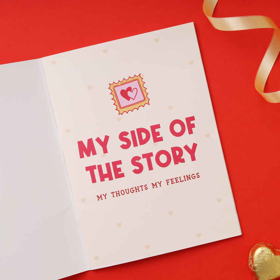 Valentine Couples Activity Book | Write Your Memories, Dreams & Milestones Together | Oye Happy