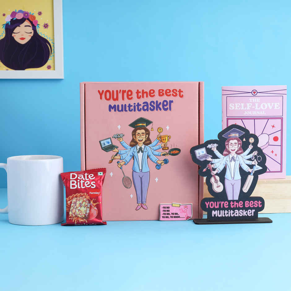 Multitasker Woman Hamper | Gift Hamper Celebrating the Woman Who Does It All | Oye Happy