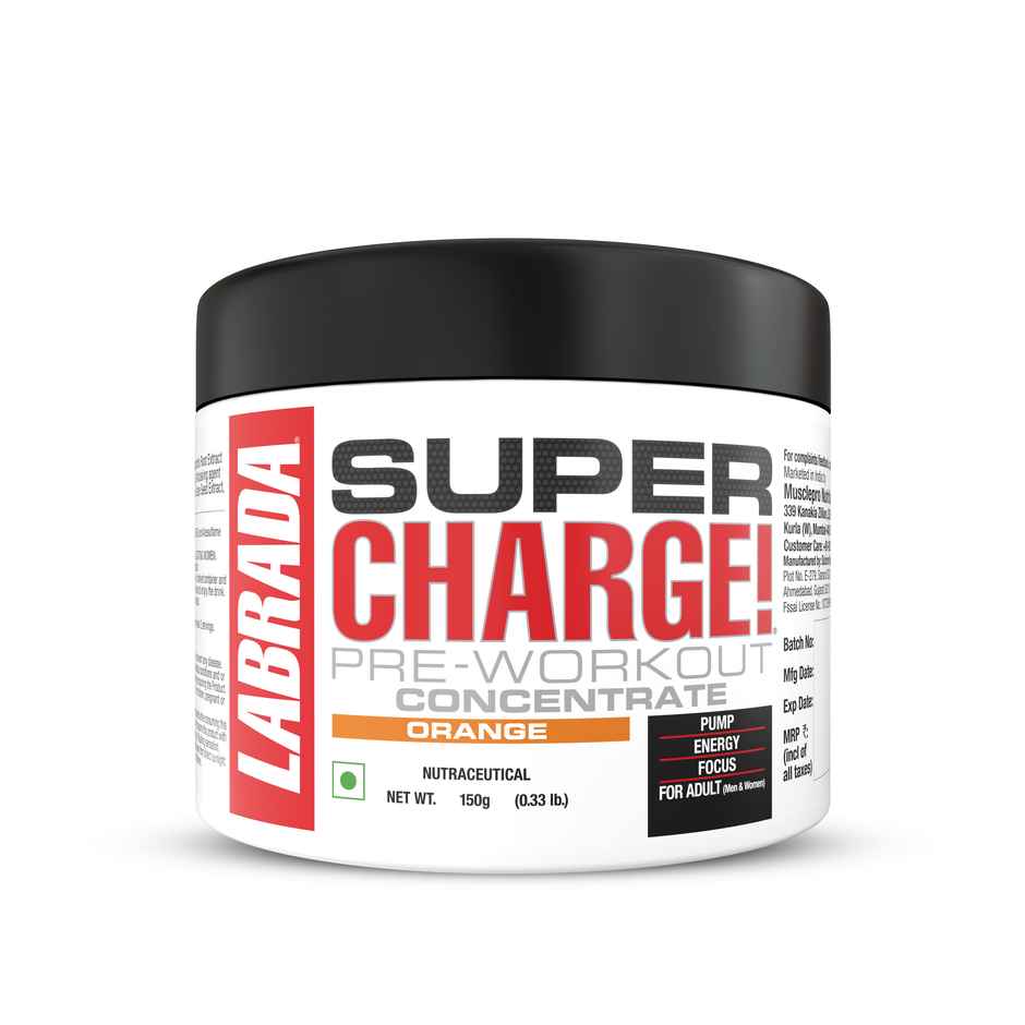 Labrada Supercharge Preworkout Orange