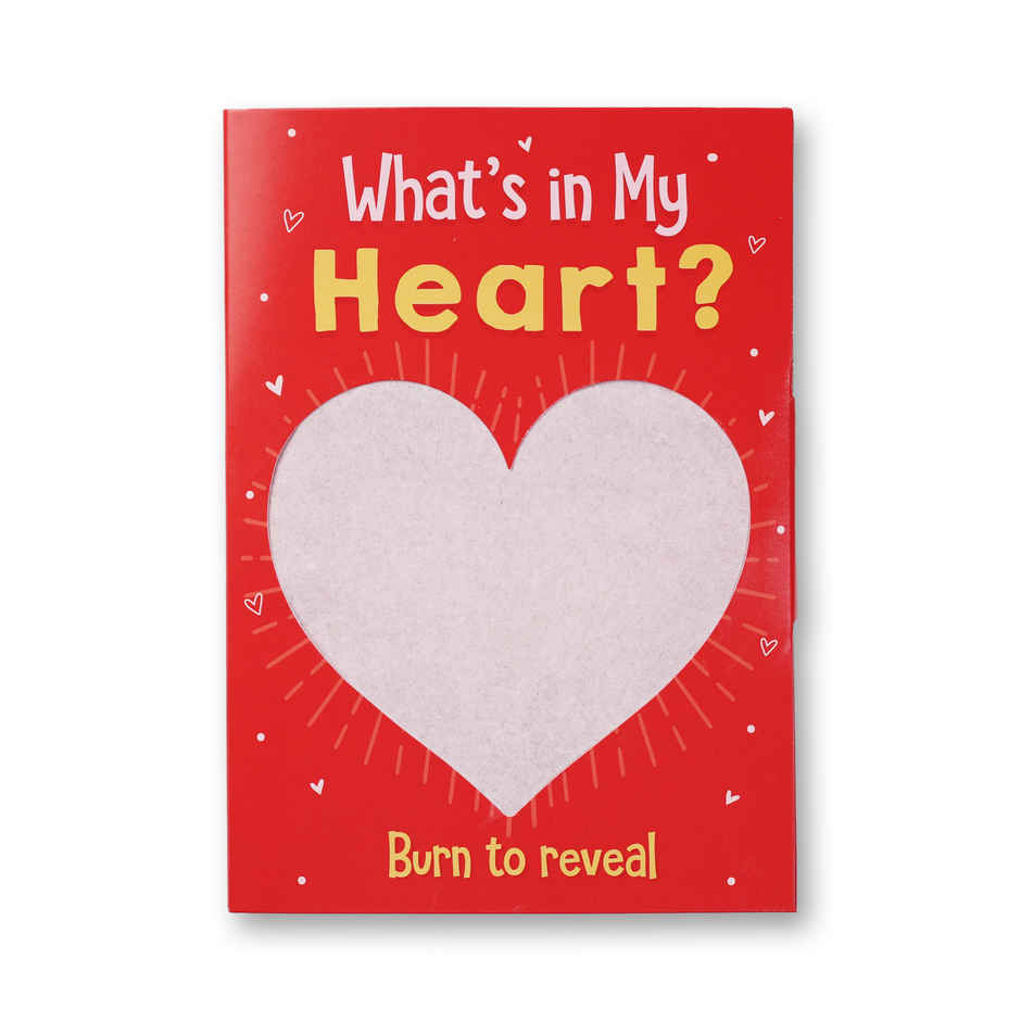 Burn to Reveal Secret Love Message Card | Oye Happy