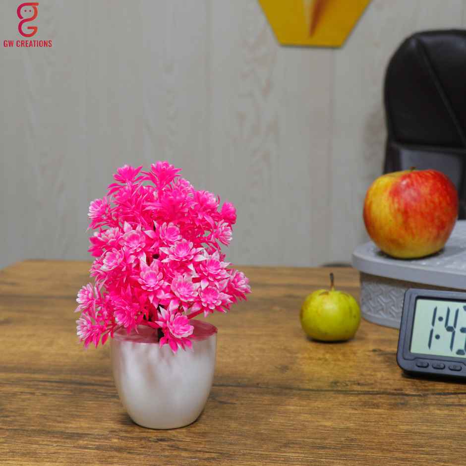 Gw Creations Small Plant Pink Flower P01 Flower