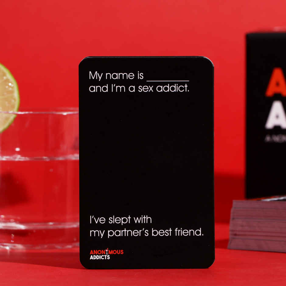 Anonymous Addicts Party Card Game | Card Game for Adults | Party Games | Propcon