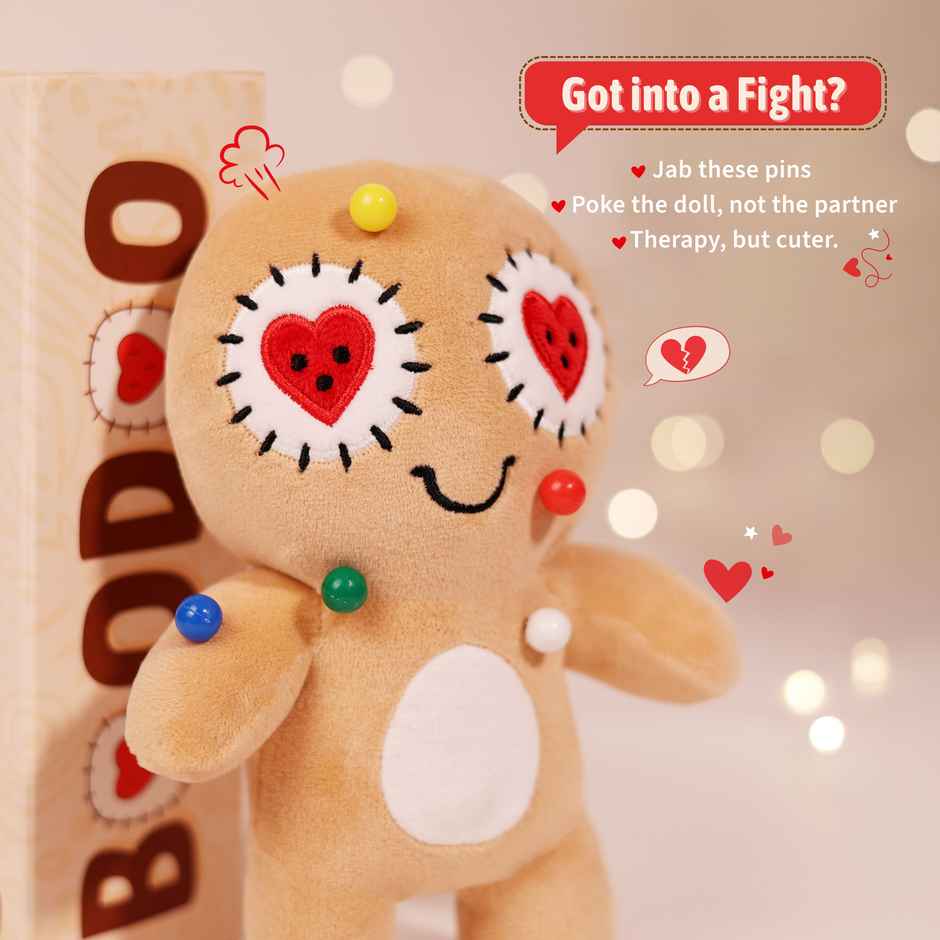 Boodoo Doll | When You're Angry, Poke Pins | When in Love, Give Hugs & Kisses | Oye Happy
