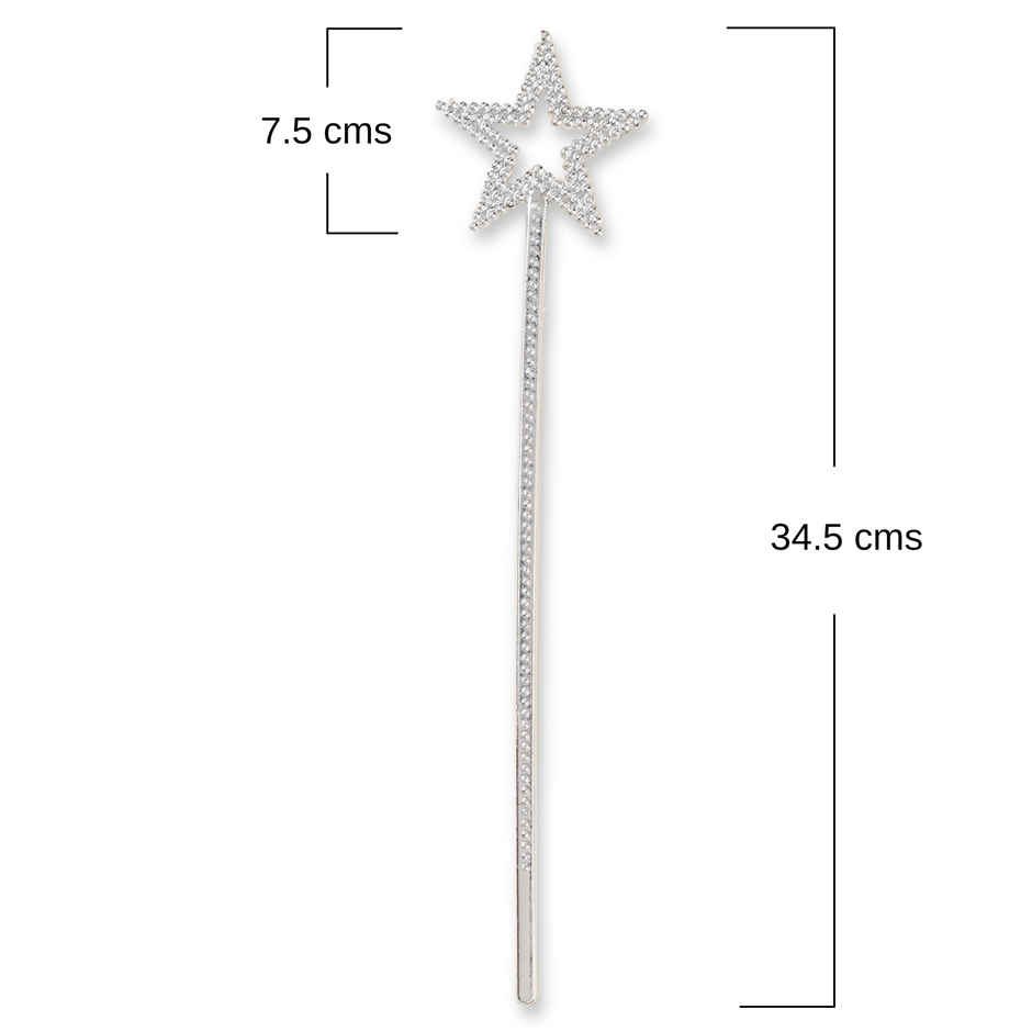 Silver Fairy Wand | Birthday Decoration | Party Needs | Propcon