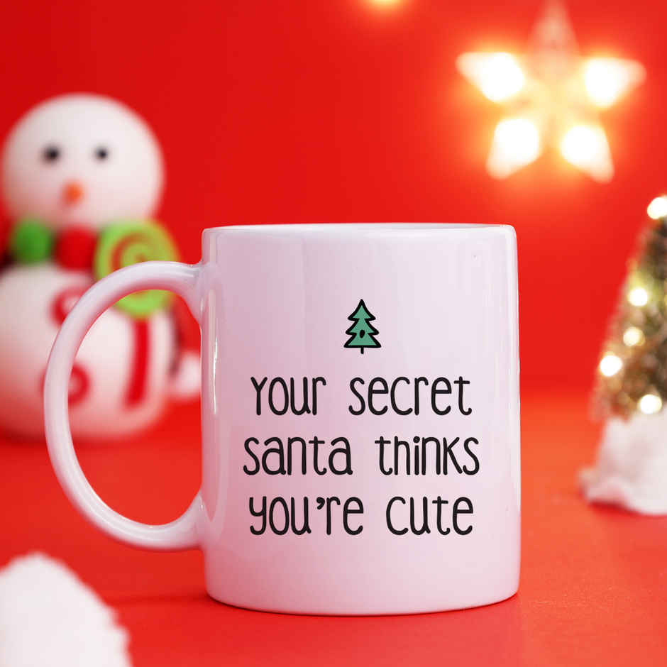 Cute Secret Santa Mug | Secret Santa Gift